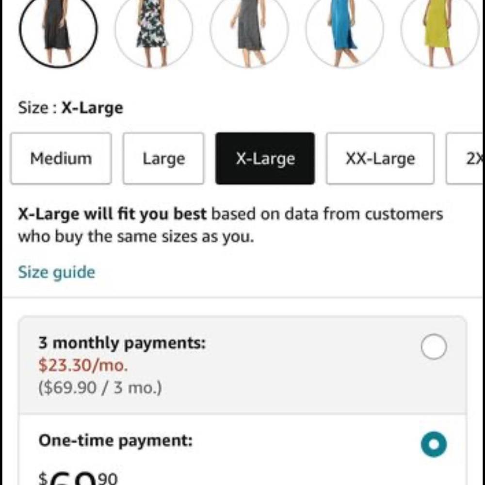 Silk v-neck midi slip dress - Picture 2 of 2